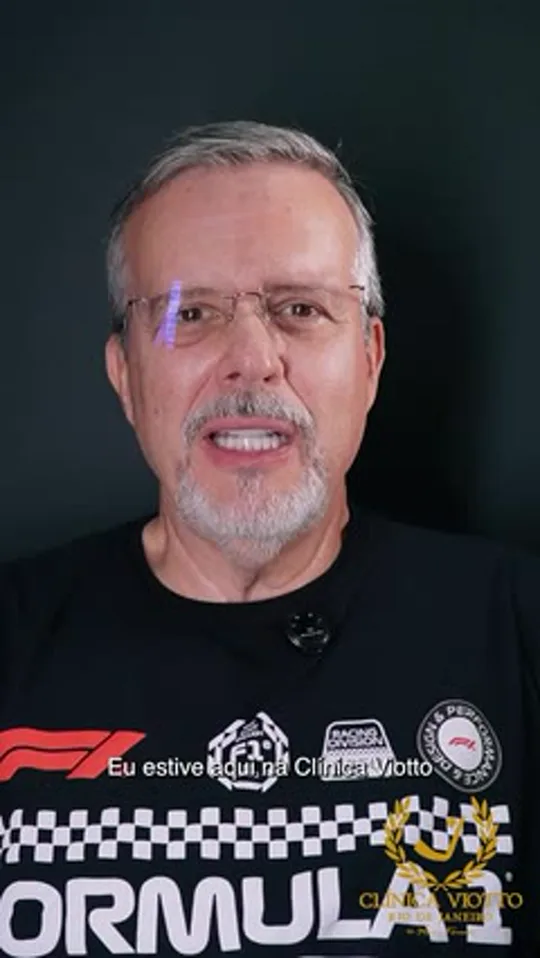 Paciente durante sua jornada de atendimento na clínica.